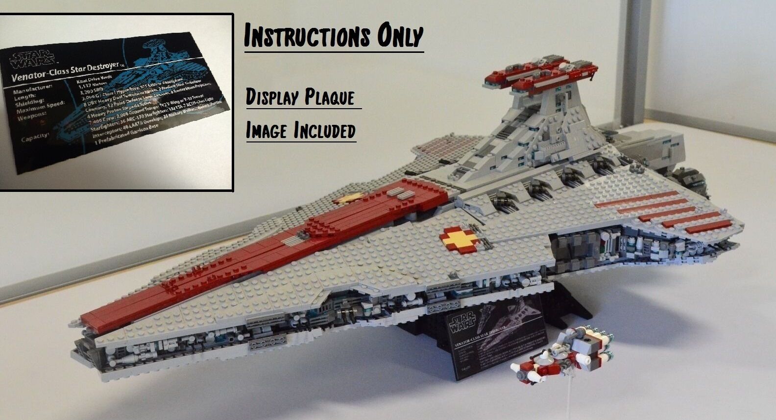 Lego venator class star destroyer instructions